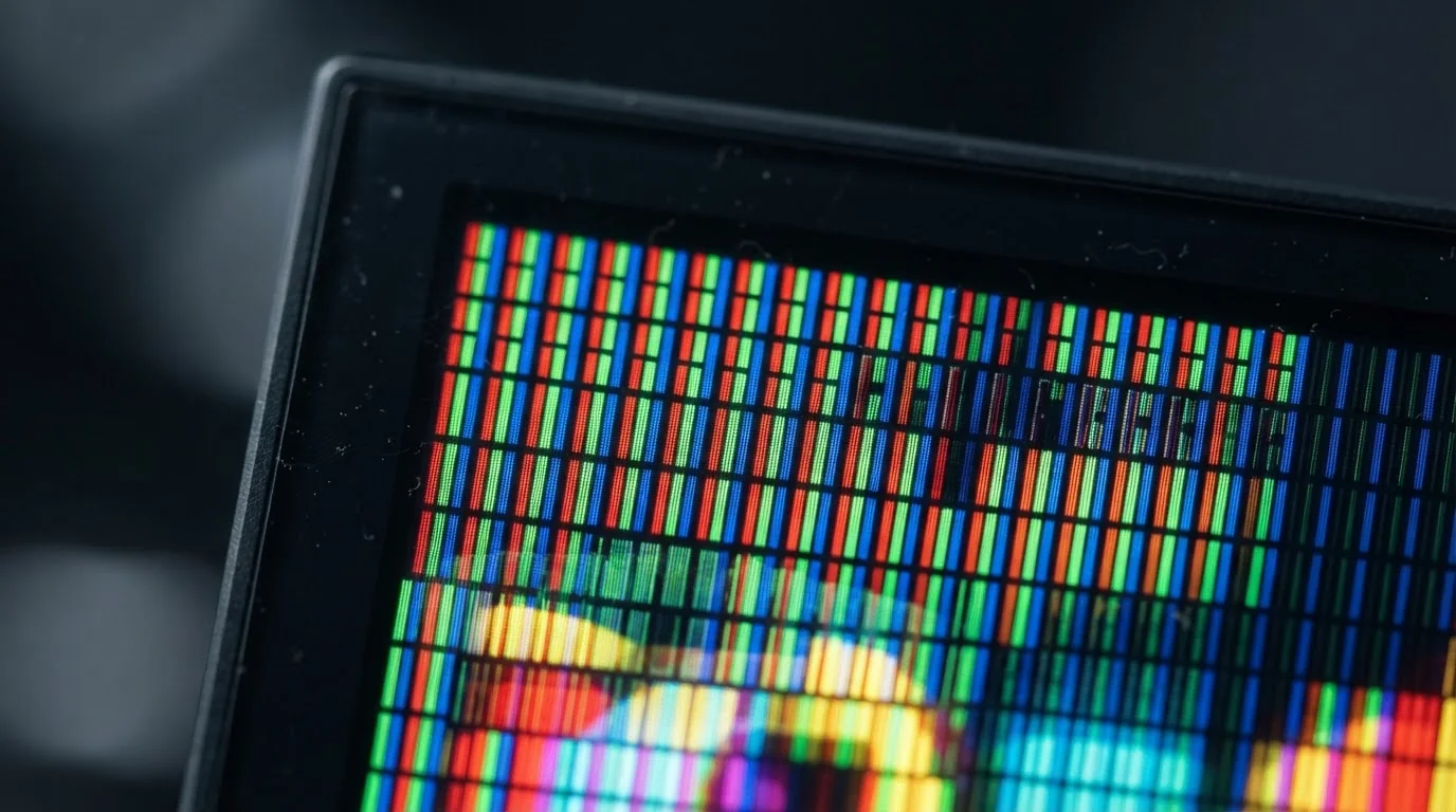 EMS-LCD display manufacturing and optical testing facility